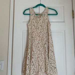 Free People Lace Sundress with Slip